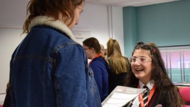 Girls learn to Talk the Talk at SHE Can workshop