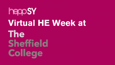 Virtual HE Week at The Sheffield College